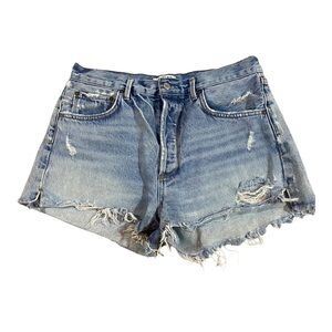 AGOLDE Parker 100% Organic Cotton Jean Shorts Sz 30